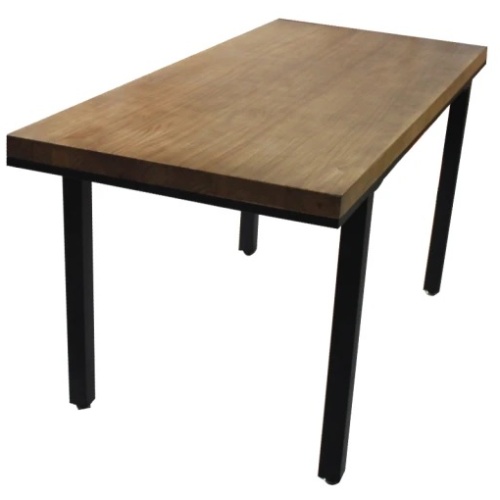 原實木工業風加厚機能餐桌