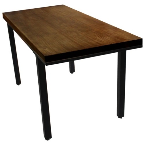 原實木工業風加厚機能餐桌